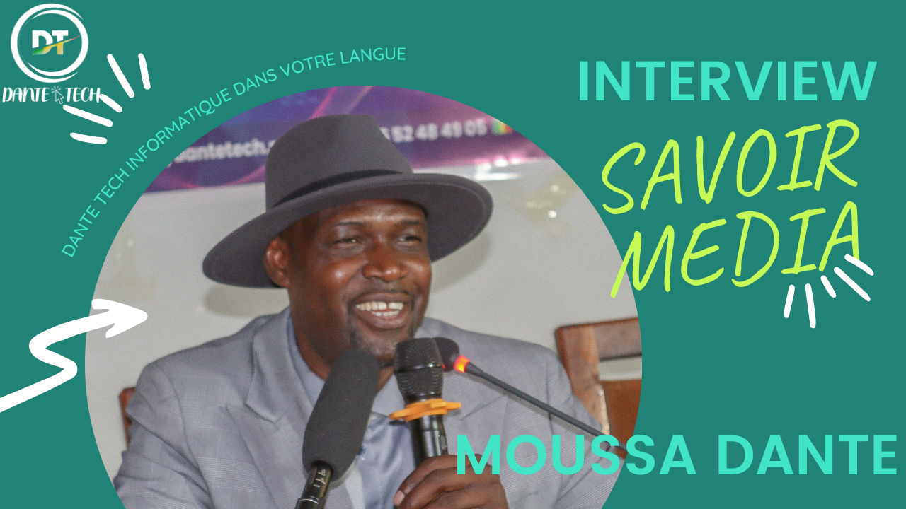 Lire la suite à propos de l’article Interview Moussa DANTE La cérémonie de lancement de l’entreprise DANTE TECH Informatique dans votre langue Bambara Dioula Malinke