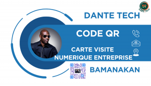 Lire la suite à propos de l’article CODE QR: CREER UNE CARTE VISITE NUMERIQUE ENTREPRISE BAMANAKAN DIOULA MALINKE